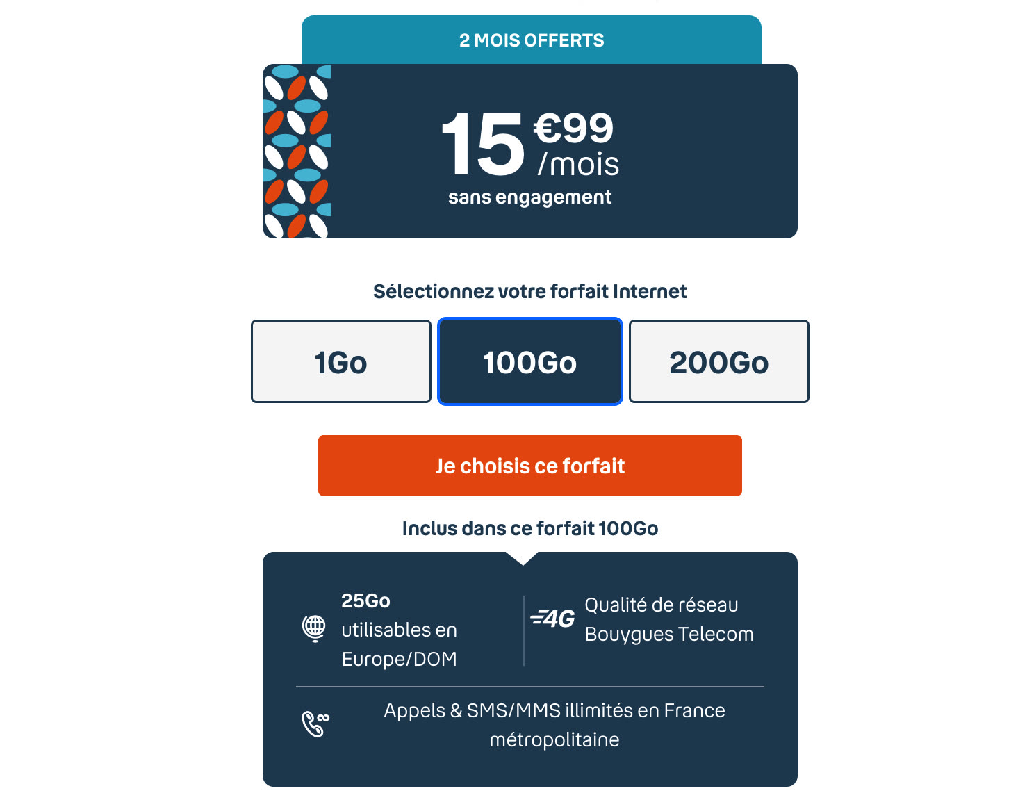 Promo : Le Forfait Mobile B&You 100 Go à 15,99 €/mois Avec Deux Mois ...