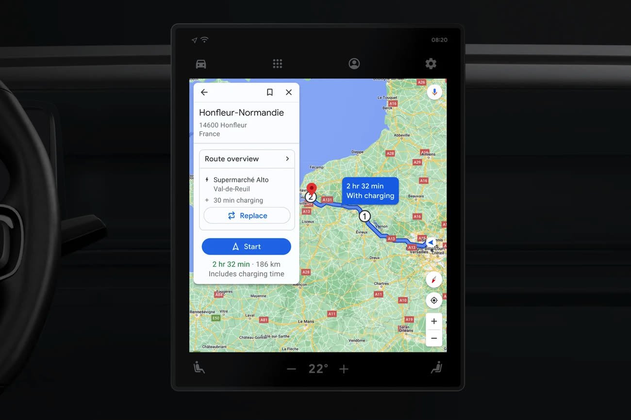 Android Auto : il est désormais possible d'utiliser Google Maps