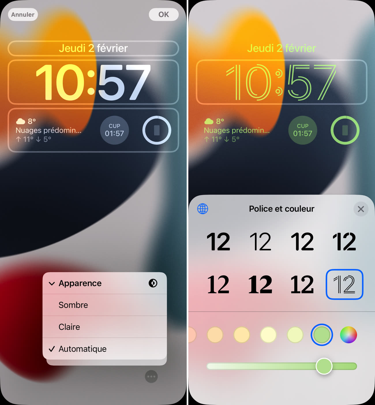 iOS 16.3 peut désormais modifier un écran verrouillé importé d'iOS 15