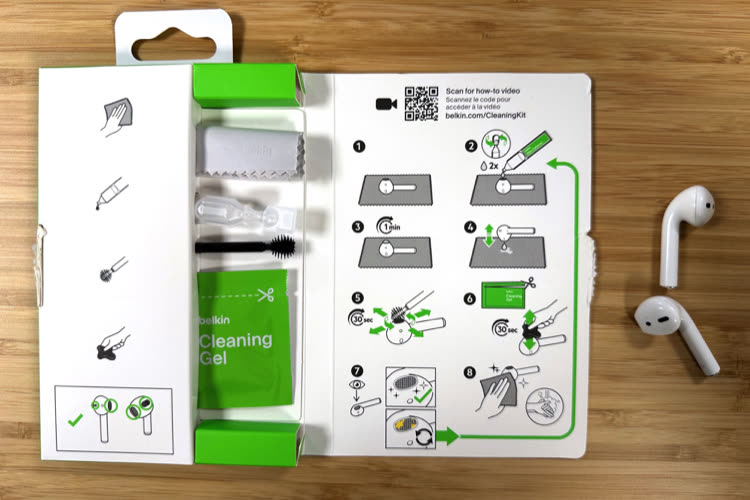 AirPods : le kit de nettoyage de Belkin est maintenant disponible