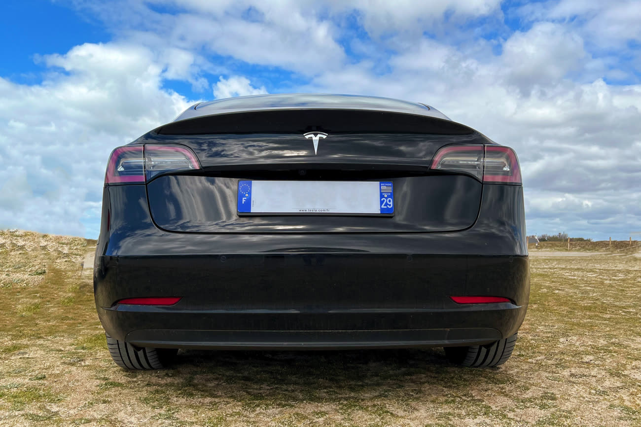 Tapis de coffre adapté pour Tesla Model 3 Berline (2020