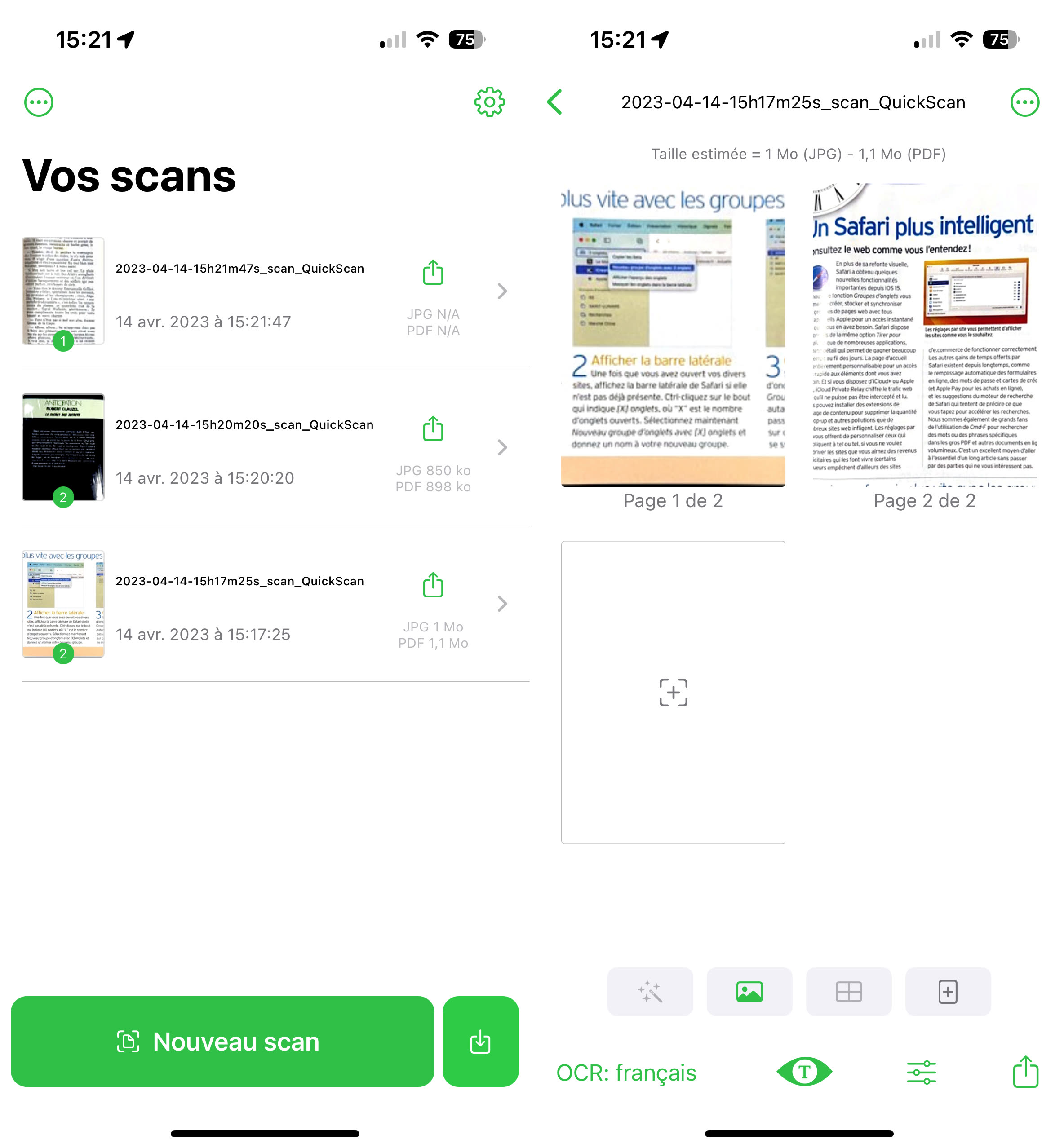 Quick Scan Ios QuickScan : le scanner de poche gratuit en fait toujours plus - iGeneration