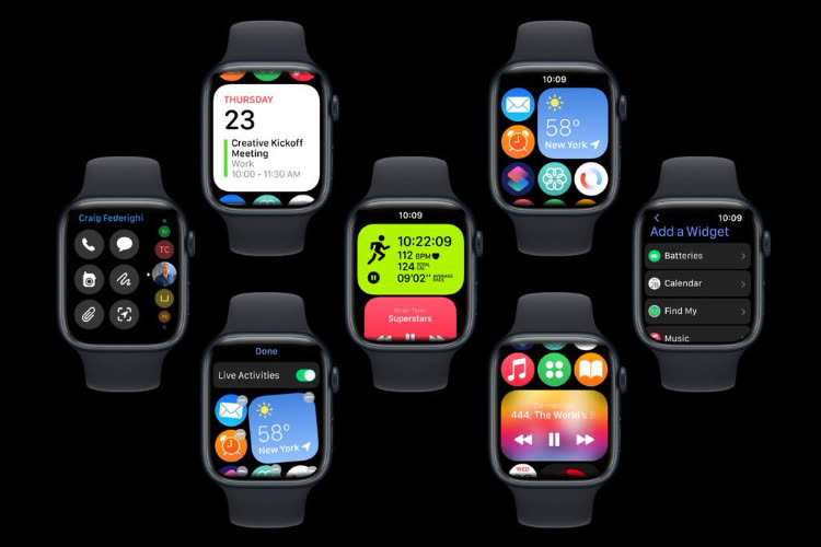 watchOS 10 would give pride of place to widgets, much less to apps