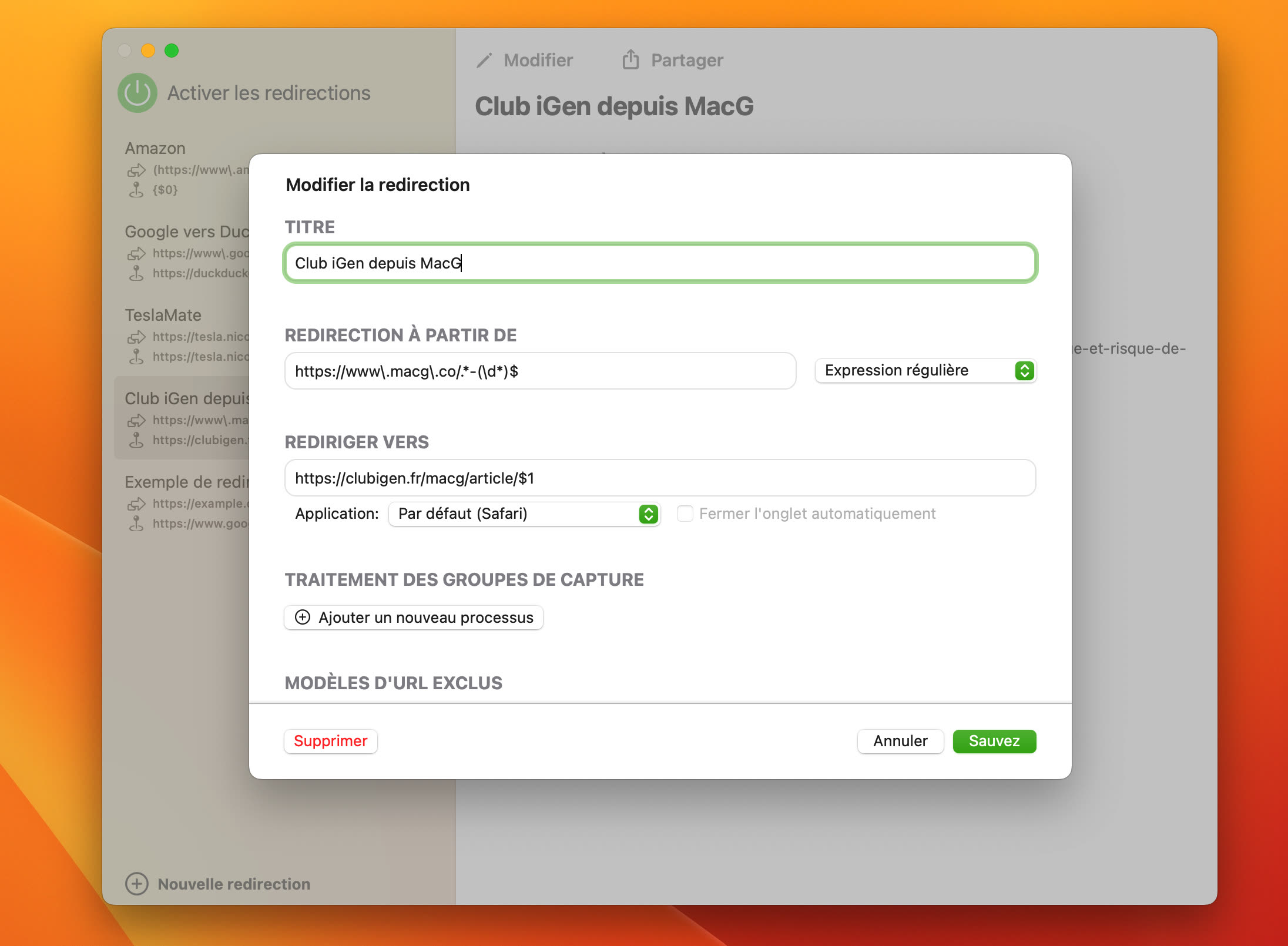 Redirect Web for Safari, une extension qui redirige les pages web sur macOS et iOS MacGeneration