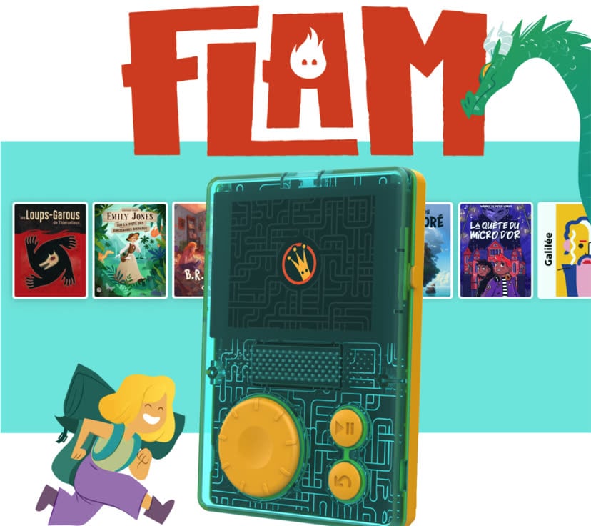 Flam, le baladeur interactif de Lunii pour les 7 - 11 ans ⋆ Coin bébé
