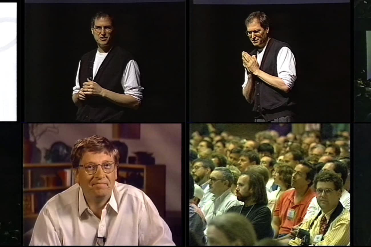video en galerie : Des keynotes des années 90 comme vous ne les aviez jamais vus
