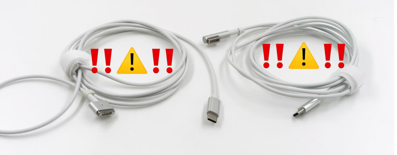 Les nombreux dangers des adaptateurs USB-C vers MagSafe pour les anciens  MacBook