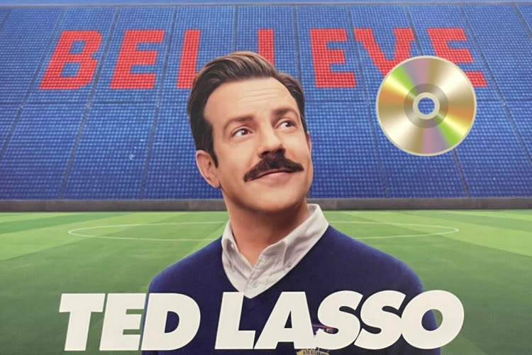 Ted Lasso existe en DVD… si vous cherchez bien
