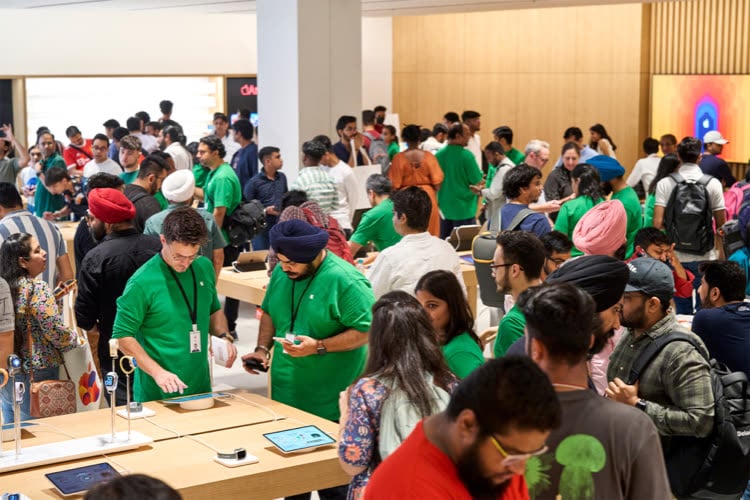 Inde : les deux premiers Apple Store ont fait chauffer la caisse