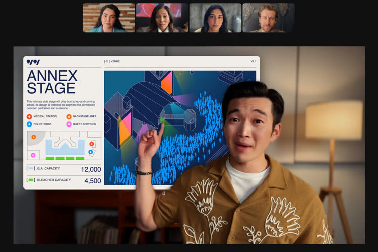 FaceTime et la visioconférence passent à la vitesse supérieure sur macOS Sonoma et iOS 17