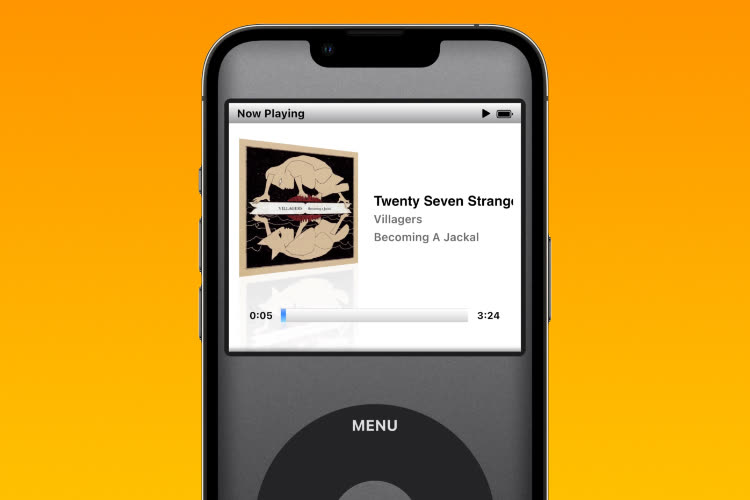 Avec Retro, transformez votre iPhone en iPod Classic pour écouter Spotify