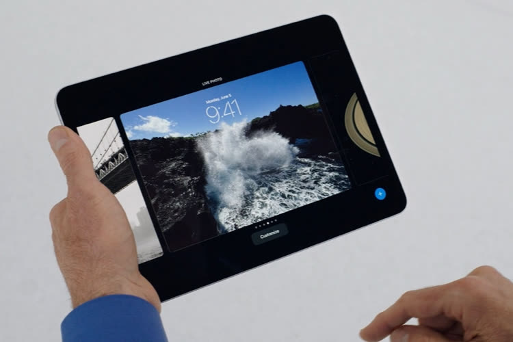 iPadOS 17 : les widgets sur l'écran verrouillé comme iOS 16