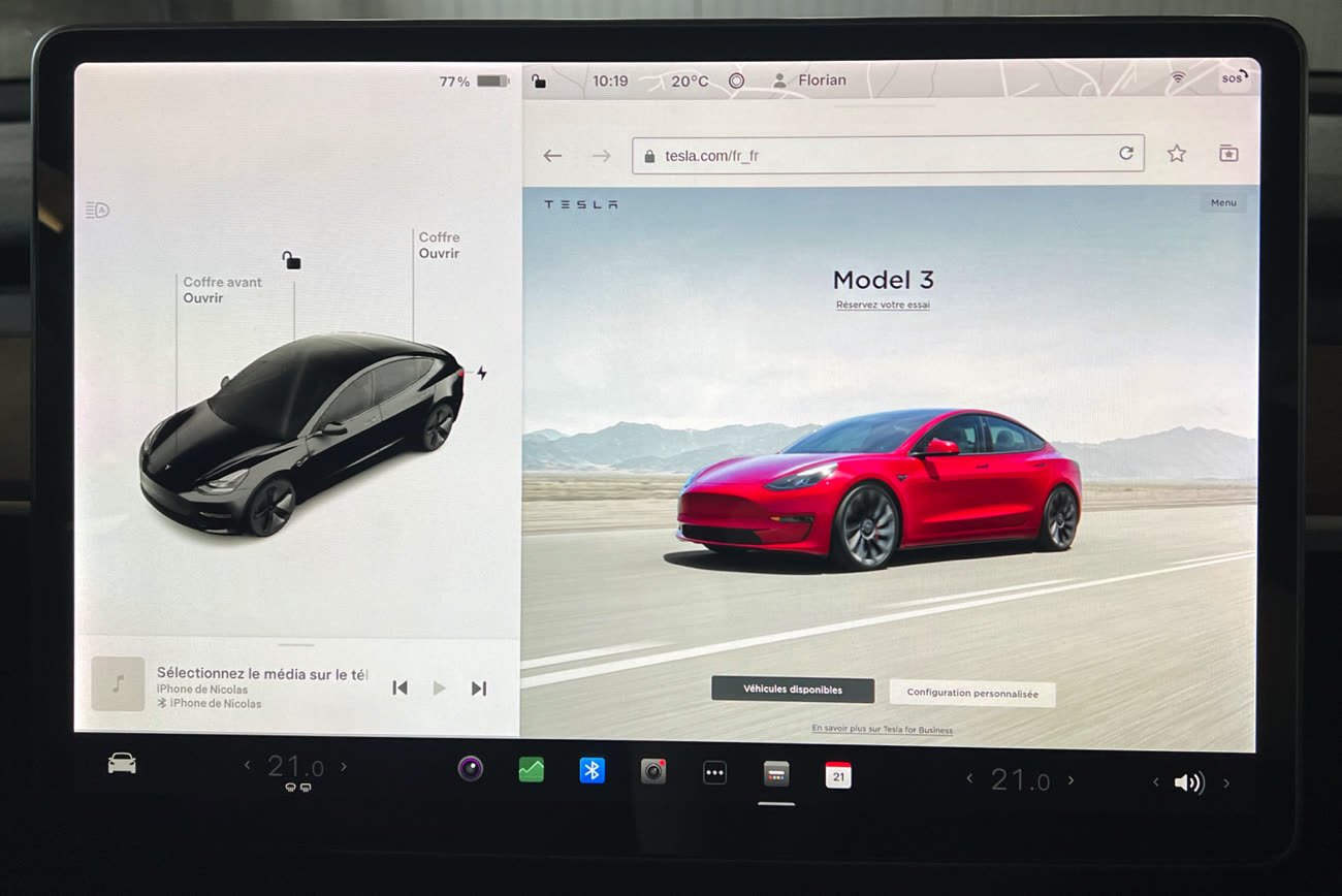 Organisateur de console centrale et boîte d'accoudoir pour Tesla 2024 modèle  3 Highl