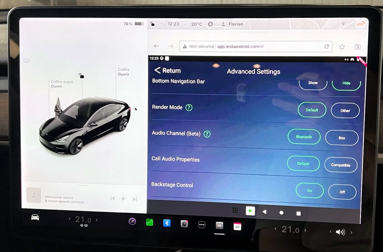 J'ai testé Tesla Android, une option pour ceux qui veulent vraiment CarPlay  en Tesla