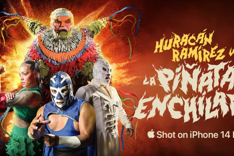 video en galerie : « Huracán Ramírez vs. La Piñata Enchilada » : un court-métrage mexicain met en lumière les capacités de l'iPhone 14 Pro
