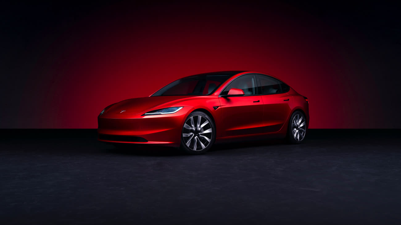 Tesla présente sa nouvelle Model 3