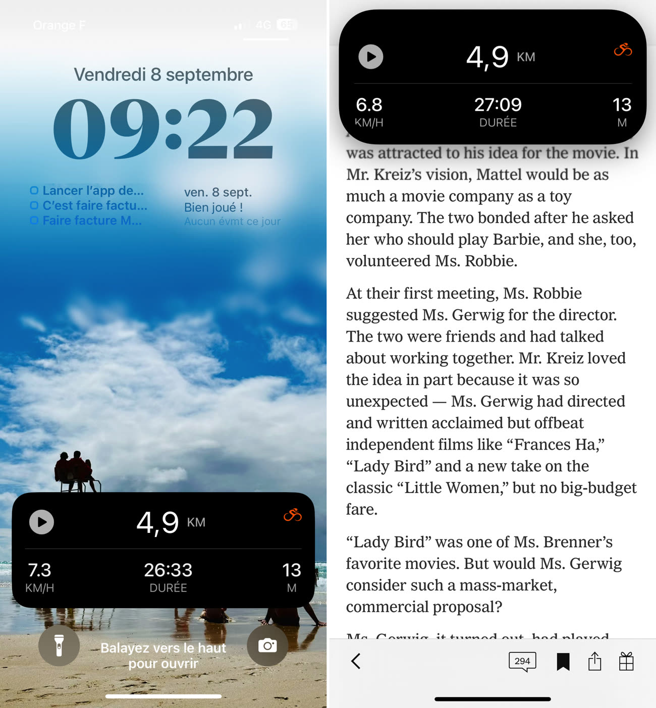 Compteur de vitesse GPS intell dans l'App Store