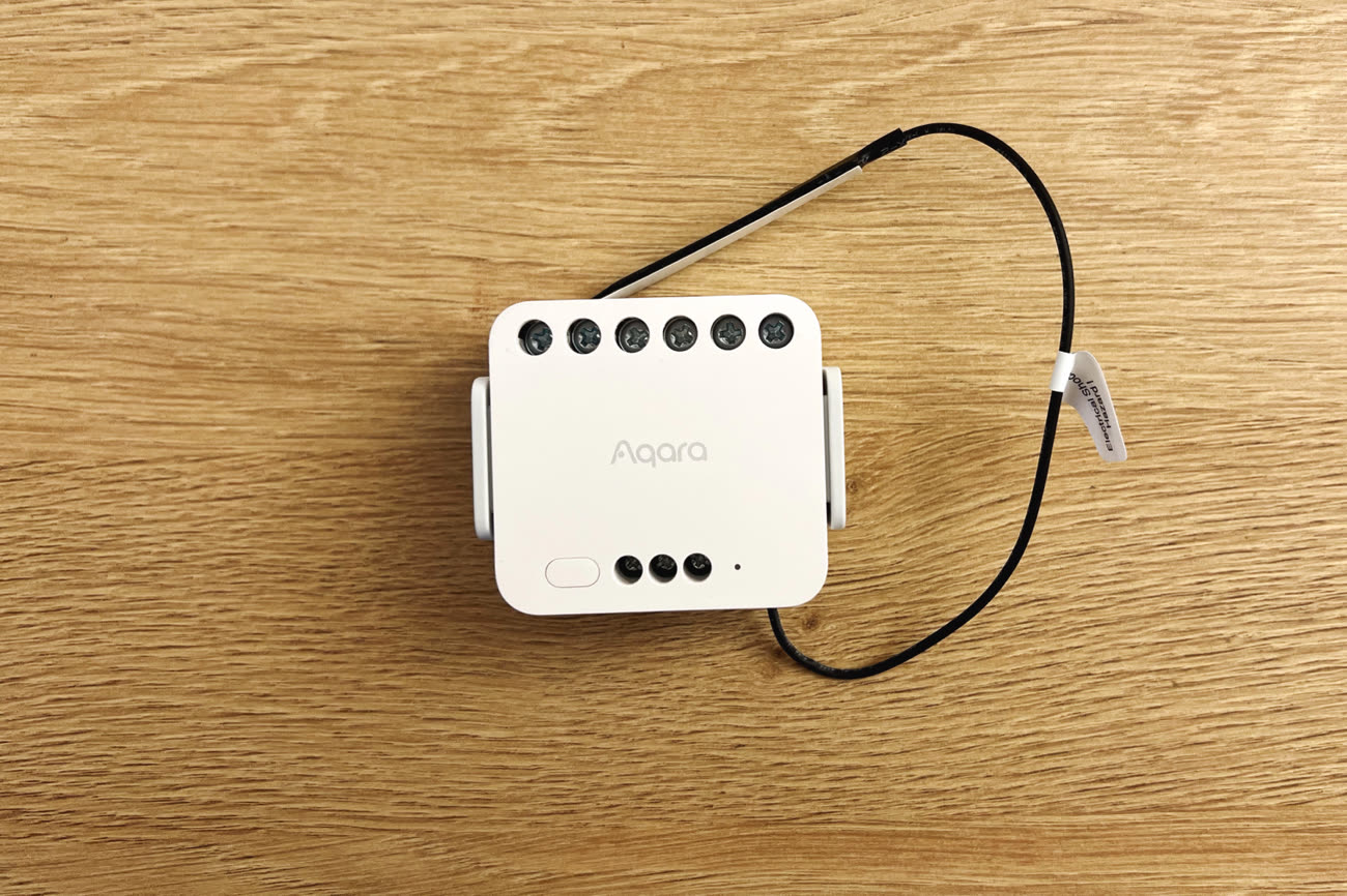 Aqara commercialise un module relais double compatible HomeKit