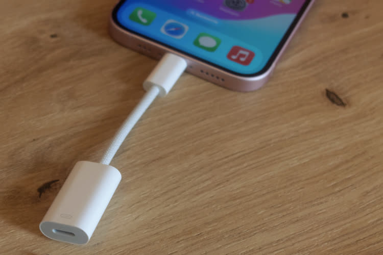 Test de l'adaptateur USB-C vers Lightning d'Apple : une compatibilité (très) limitée