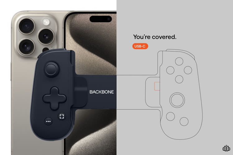 Les manettes BackBone USB-C vont devenir compatibles avec les iPhone 15 avec une simple mise à jour