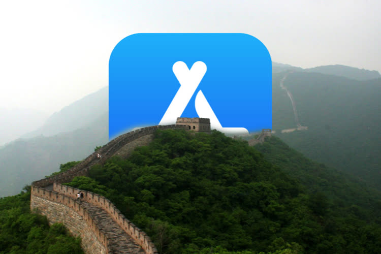 Chine : l'App Store absent d'une liste de boutiques en règle avec une nouvelle loi