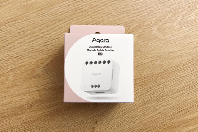 Aqara commercialise un module relais double compatible HomeKit