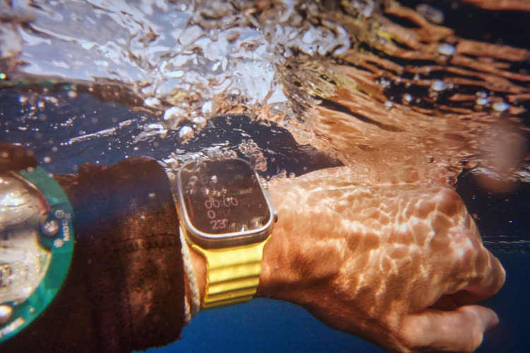 Plongée avec l’Apple Watch Ultra (2/3) : en immersion totale