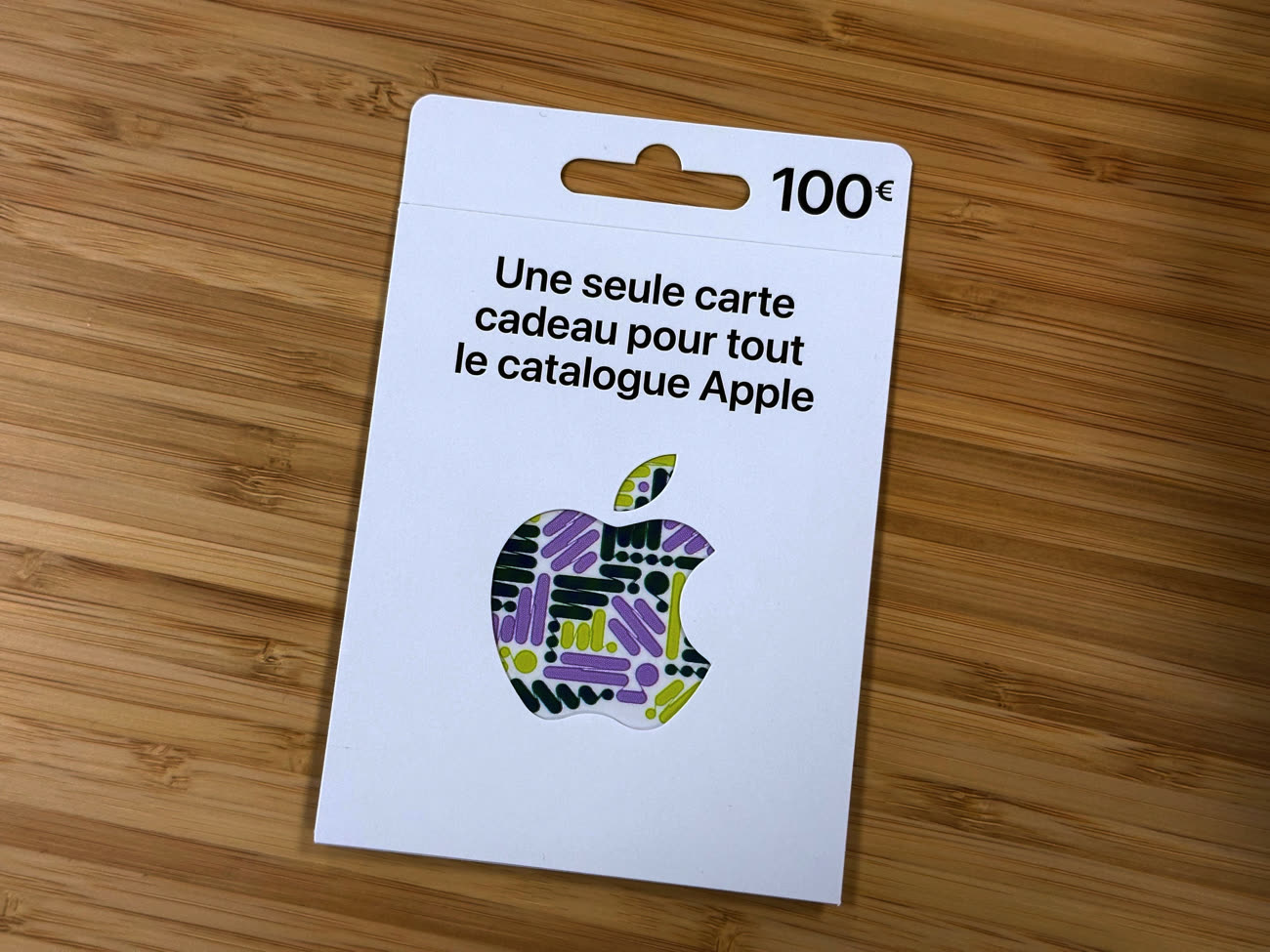 Apple carte cadeau 25 euros