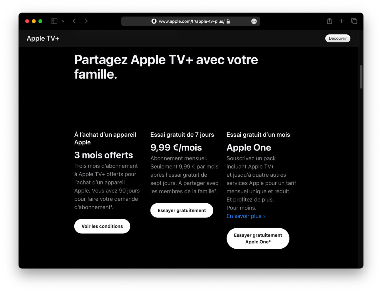 Apple TV 4K 128 Go - Profitez de Films, Séries et Jeux en 4K