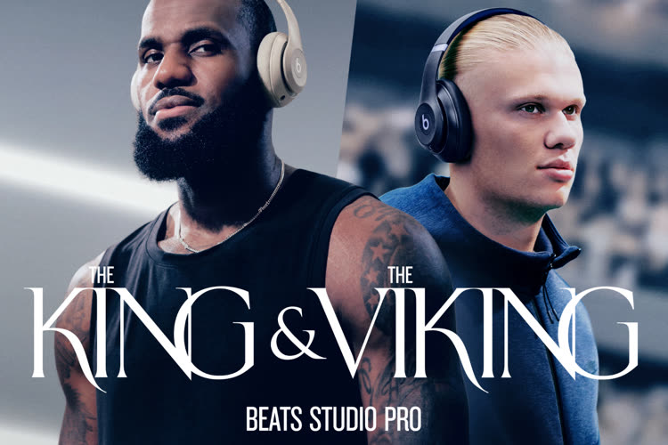 video en galerie : « The King & The Viking » : Beats se paye Erling Haaland aux côtés de LeBron James