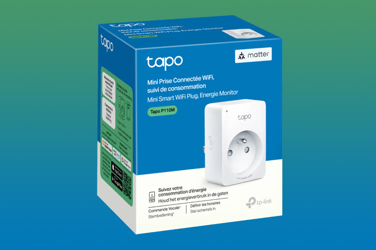 Tapo P100M, Mini Prise Connectée WiFi compatible Matter