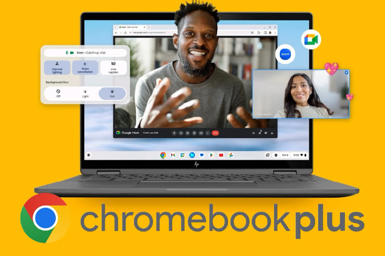 Chromebook Plus : plus de performances et de capacités d'IA