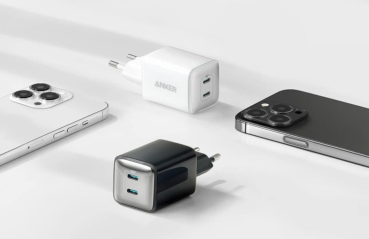 Chargeur puissant secteur Nano 30W USB-A et USB-C avec Power
