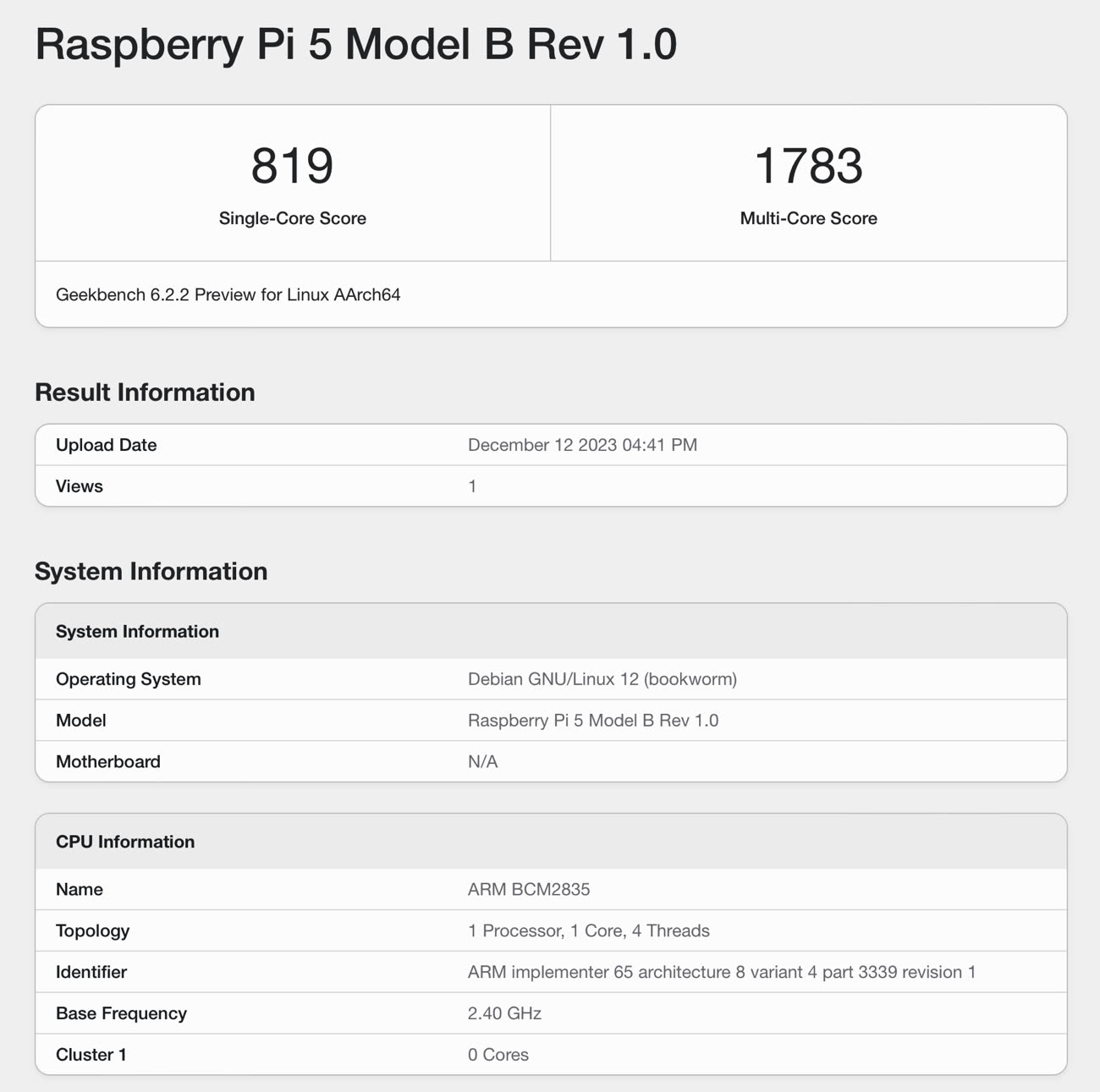 Une carte à la crème : pourquoi le Raspberry Pi 5 consomme-t-il plus ?
