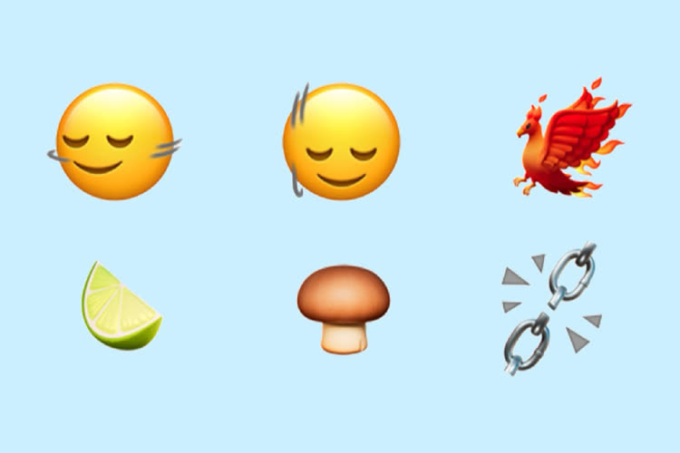 Champignon brun 🍄🟫, phénix 🐦🔥, citron vert 🍋🟩: les nouveaux emojis d