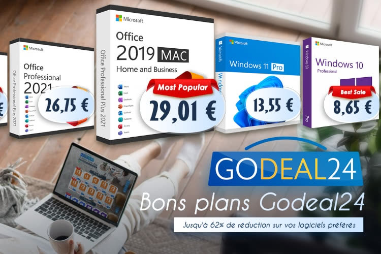 Windows 11 et Office à tout petit prix chez Godeal24 📍