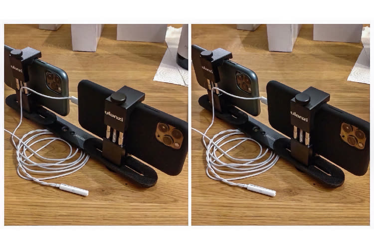 Synchroniser deux iPhone pour des photos en stéréo