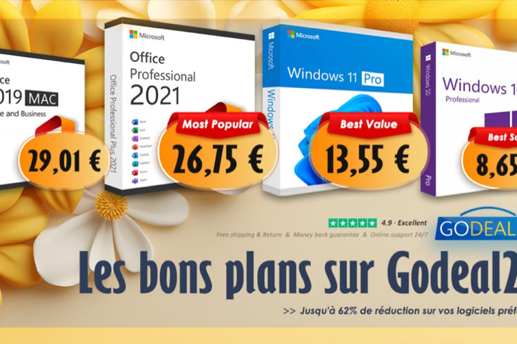 Promos : Microsoft Office à vie et Windows 11 dès 10 € 📍