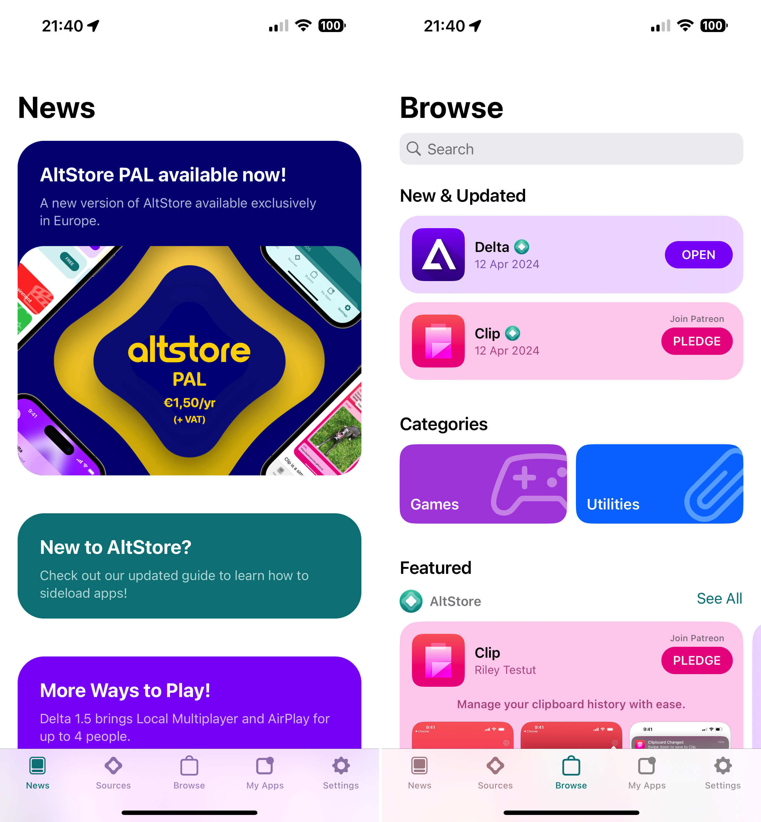 AltStore PAL première étincelle pour le Big Bang des boutiques d'apps