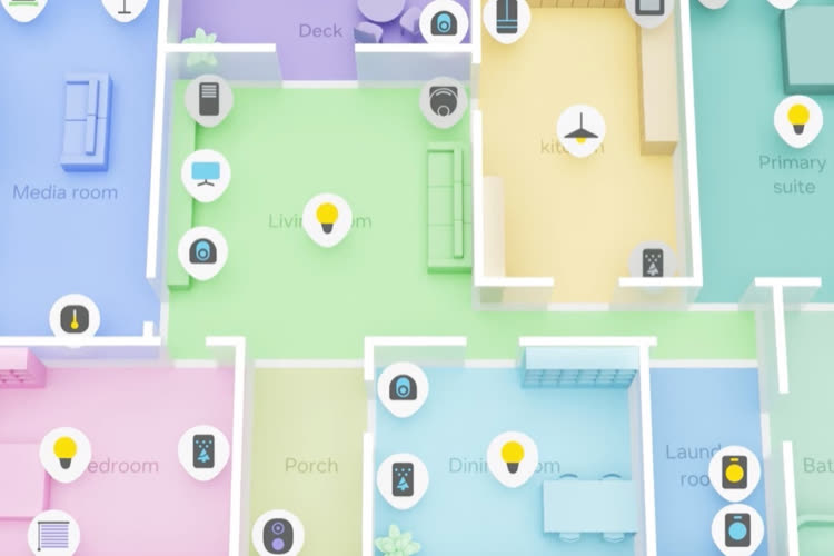 Domotique : Samsung et Amazon utilisent le LiDAR des iPhone pour des vues 3D de la maison