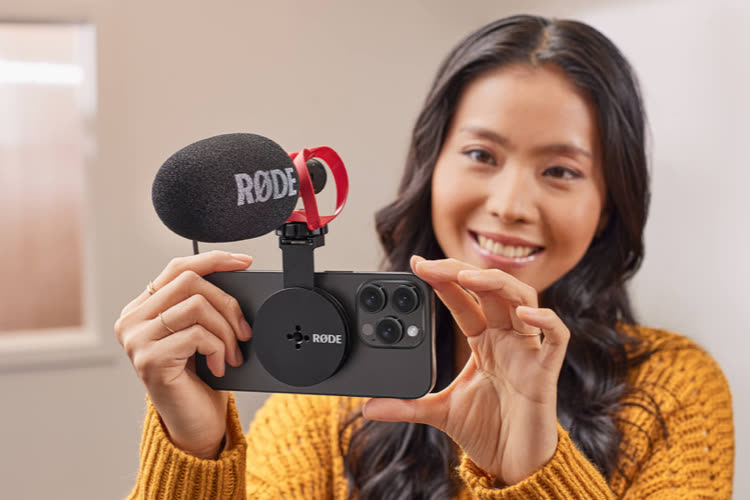 Rode transforme le MagSafe des iPhone en support pour des accessoires de tournage