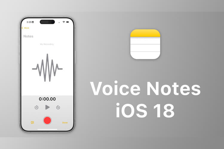 Notes permettrait (enfin !) d'enregistrer de l'audio dans iOS 18 et macOS 15