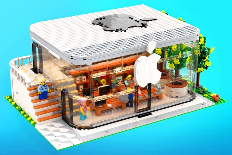 Un Apple Store en LEGO, qui ne verra malheureusement probablement jamais le jour