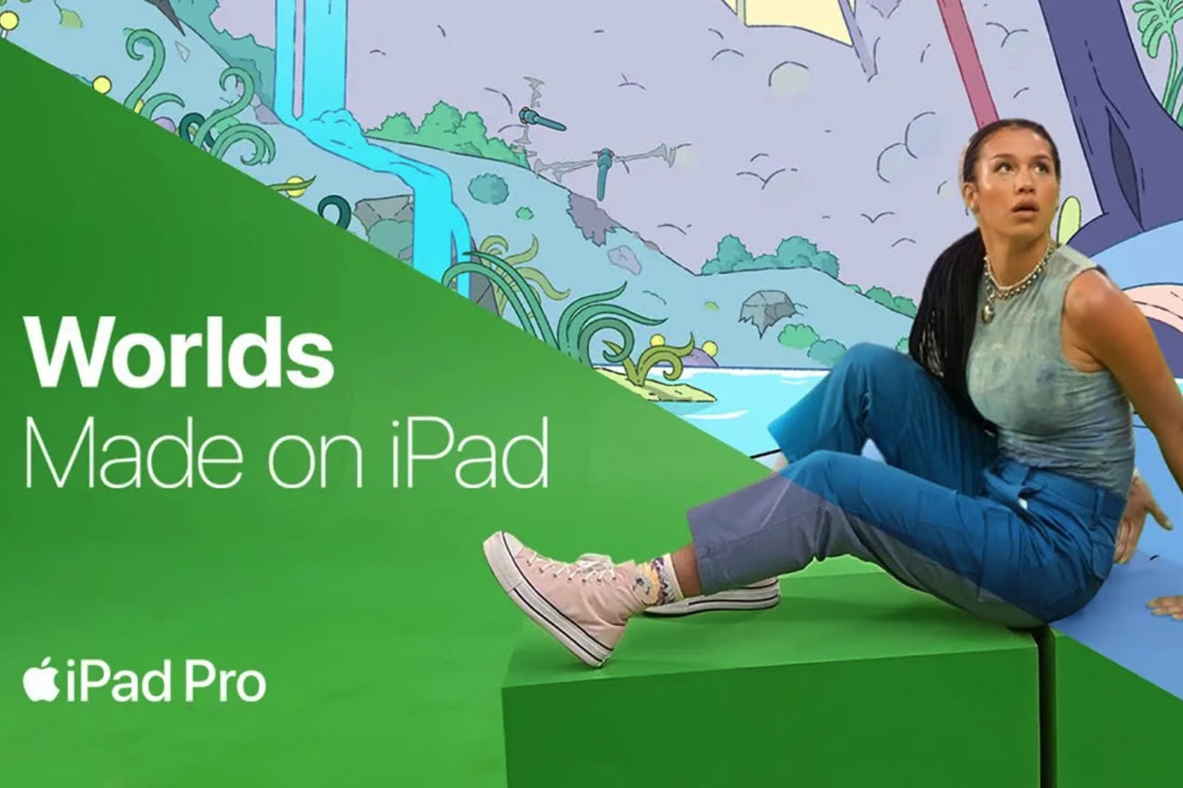 Une nouvelle pub iPad Pro qui met en avant la créativité sans l’écrabouiller