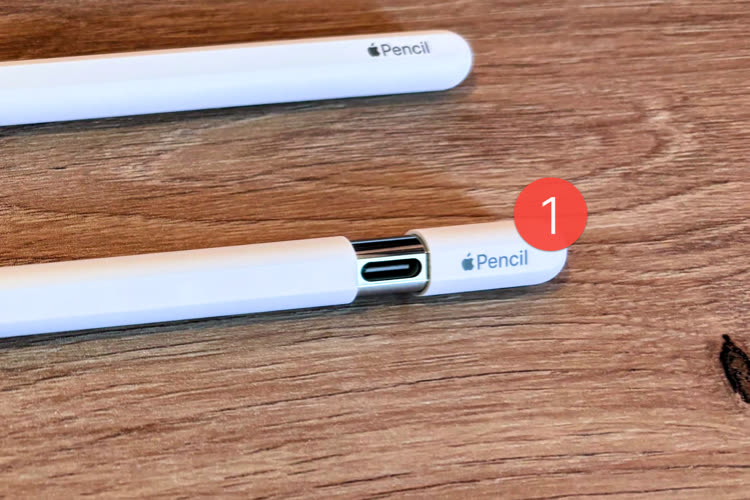L'Apple Pencil USB-C a reçu une autre mise à jour sans notes de version