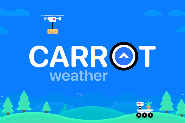 Météo CARROT 6 propose une nouvelle interface plus dynamique