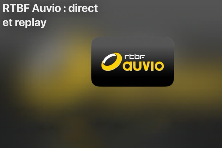 Auvio est disponible sur Apple TV pour nos amis belges