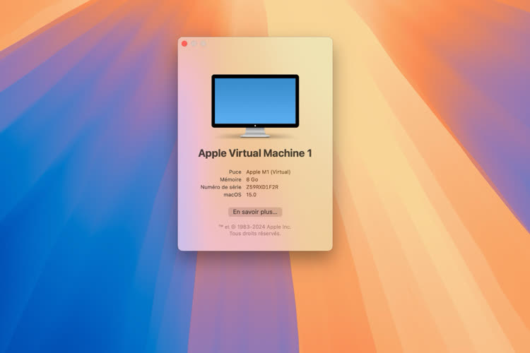 Comment installer macOS Sequoia dans une machine virtuelle sur un Mac Apple Silicon