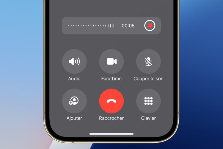 iOS 18.1 : aperçu de l’enregistrement des appels téléphoniques (sans la transcription en français)