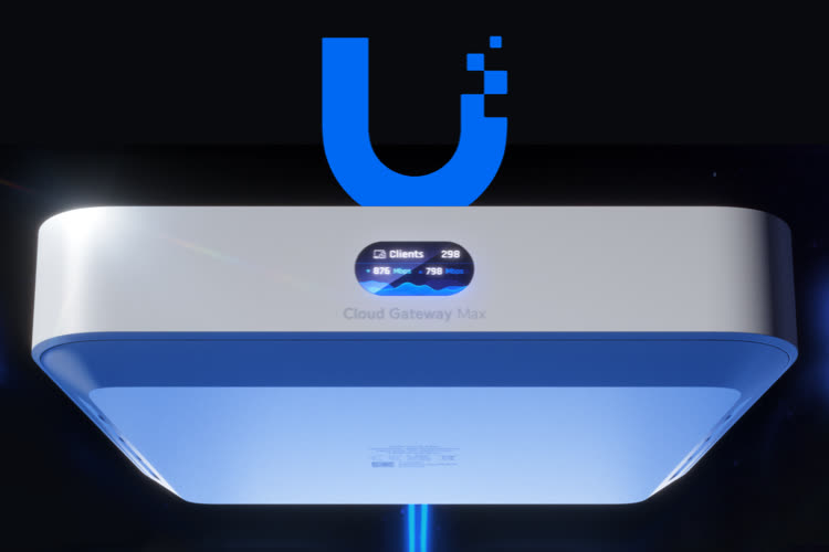 Ubiquiti complète sa gamme avec le Cloud Gateway Max, un routeur parfait pour les abonnés fibre